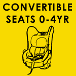Convertible Seats (0-4y)