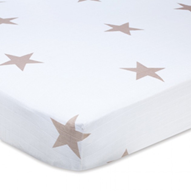 Aden & Anais Super Star Scout Fawn Star Classic Cot Sheets