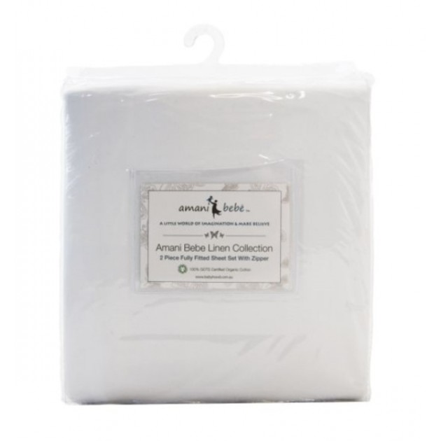 Amani Bebe - 100% GOTS Certified Organic Cotton Sheet Set