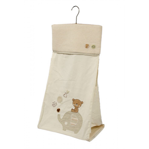 Natures Purest Teddy & Ele Nappy Stacker