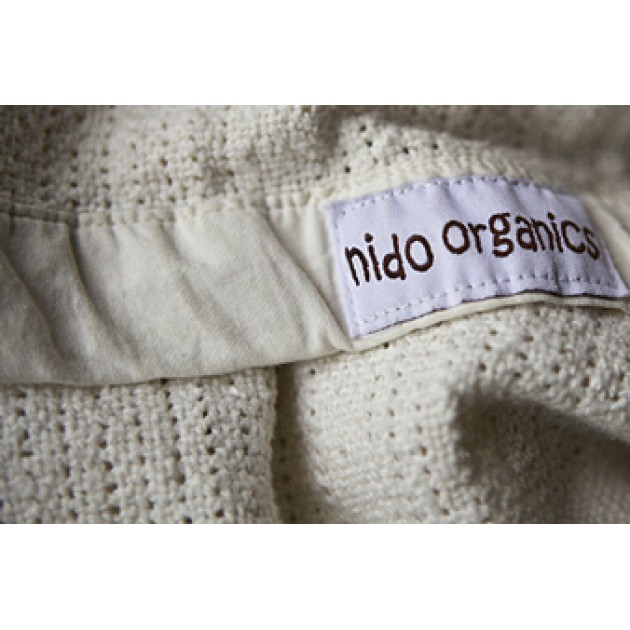 Nido Organic Cellular Blanket- Bassinet