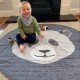 All4Ella Panda Playmat (120cm diameter)