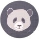 All4Ella Panda Playmat (120cm diameter)