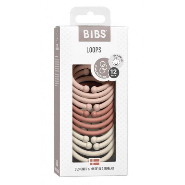 BIBS Loops Linking Toys 12 Pack