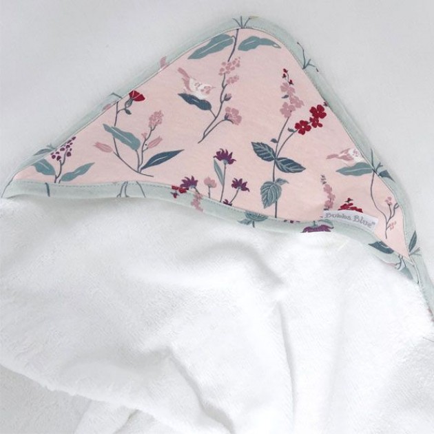 Bubba Blue Berry Floral Hooded Towel