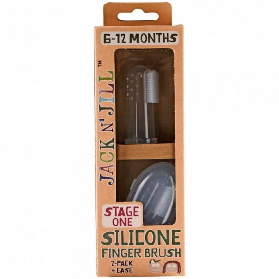 Jack N' Jill Silicone Finger Brush - Stage 1