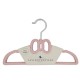 Living 6pk Baby Bow Hangers - Pink