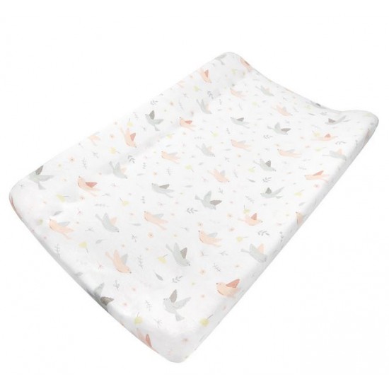Living Textiles Change Pad Cover & Liner - Ava