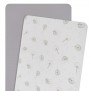 Living Textiles Organic Muslin CRADLE/CO-SLEEPER Fitted Sheets 2pk
