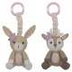 Living Textiles Stroller Toys 2pk - Fawn & Bunny
