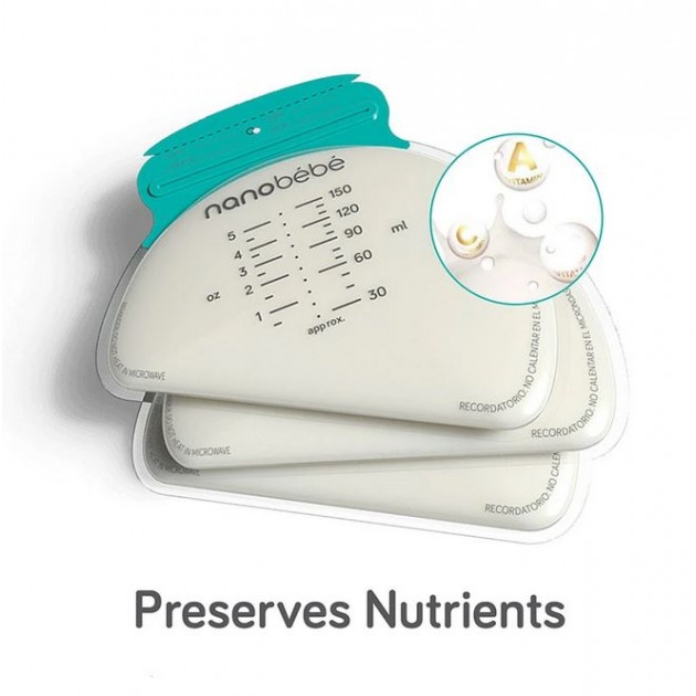 Nanobebe Breastmilk Storage Bags and Organiser