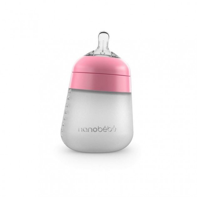 Nanobebe Flexy Silicone Baby Bottle - Single Pack