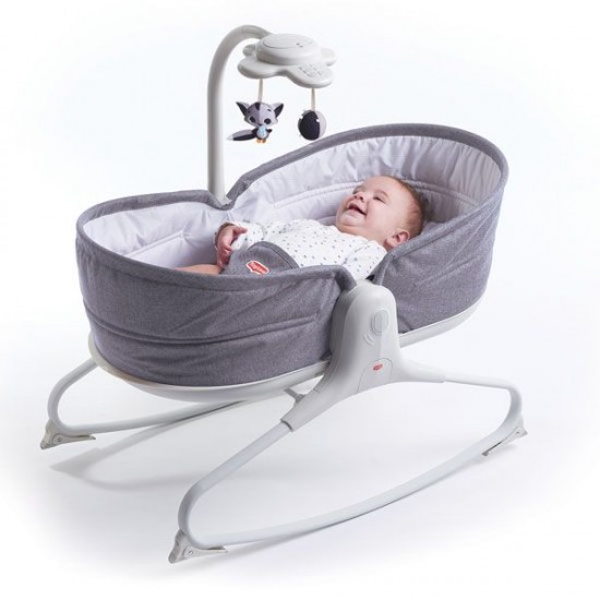 Tiny Love Rocker Napper 3 in 1 Heather Grey (Without Canopy)