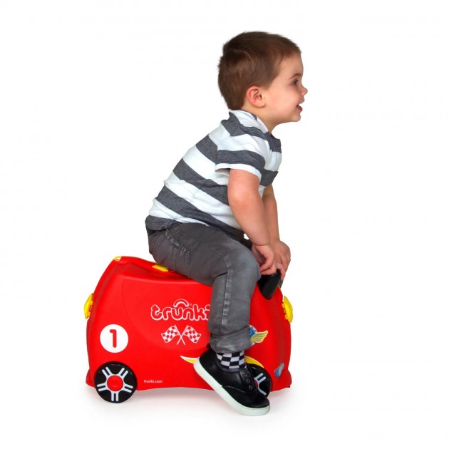 Trunki Ride-on Suitcase - Rocco Race Car