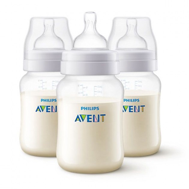 Avent Feeding Bottle Anti Colic 260ml 3 Pack