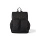 OiOi Quilt Nappy Backpack - Black