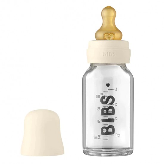 BIBS Glass Baby Bottle 110ml