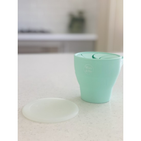 Mini & Me Snack Cup Collapsible with Lid