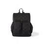 OiOi Quilt Nappy Backpack - Black