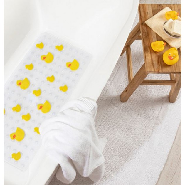 Star & Rose Non-slip Bath Mat - Duck Ducky Duckiest