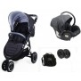 Valco Baby Trend 3 Sport  Stroller + Capsule Package