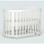 Boori Eden Oval Cot Bed v22 with Oval Pocket Spring Mattress