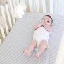 Living Textiles 2pk Jersey Cot Fitted Sheet - Elephant
