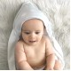 Bubba Blue Mint Meadow Bamboo Hooded Towel
