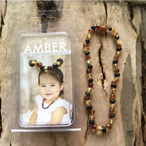 Bambeado Baltic Amber Teething Necklace – Baby2Kids